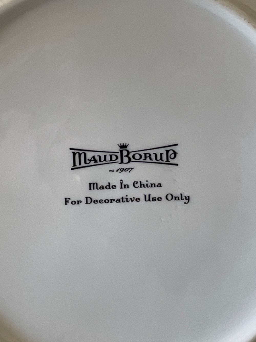 Collectible Plate That Is No Longer Available